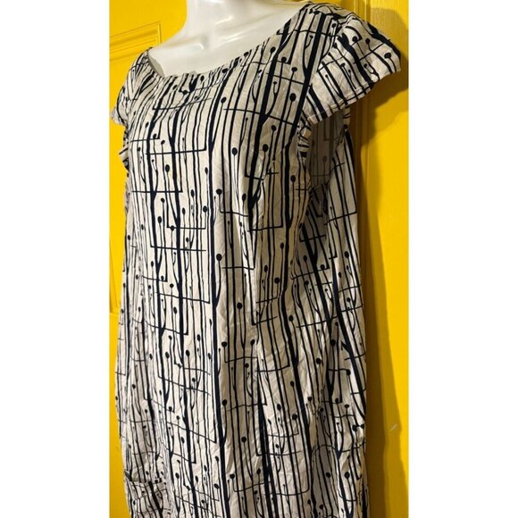 TEX by Max Aria Dress Size XL Shift Short-Sleeve Resort Wear Vacation - Picture 3 of 5